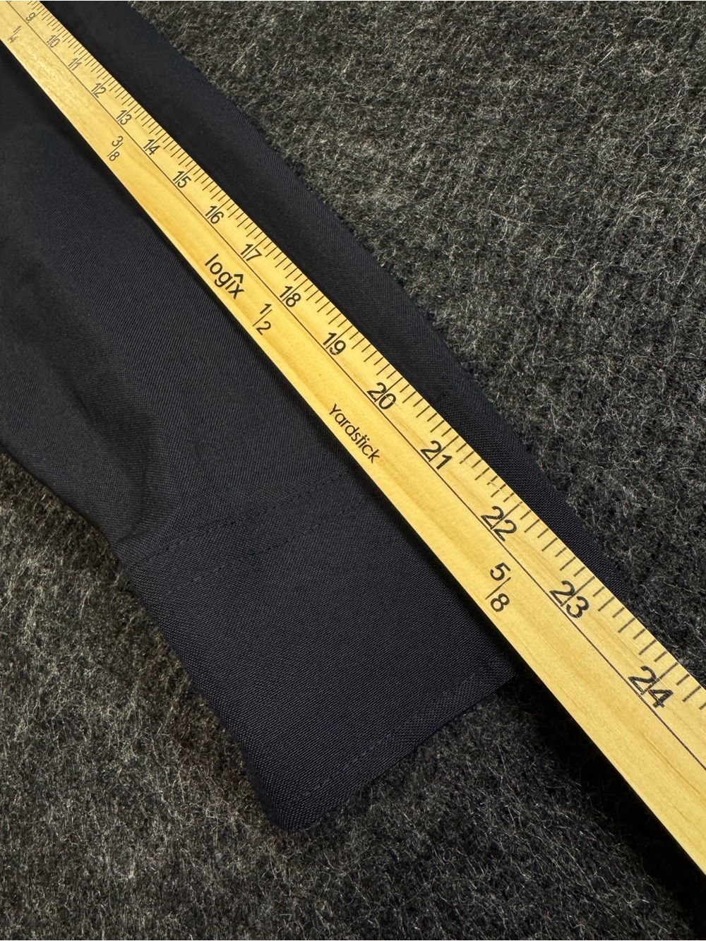 Vintage Flying Cross DeLuxe Navy Police Uniform LongSleeve Made in USA 17 ½ x 33 - Picture 8 of 10
